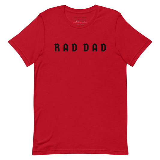 Rad Dad T-Shirt Red