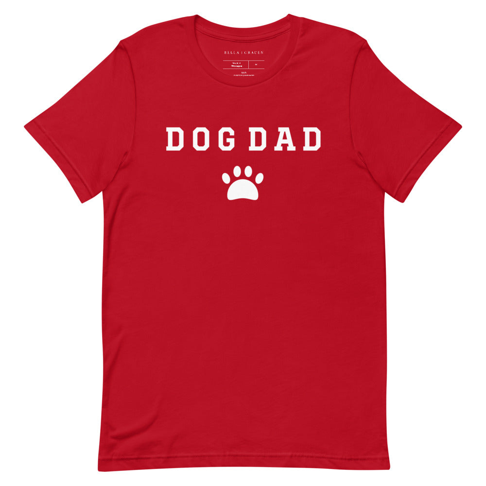 Dog Dad T-Shirt Red