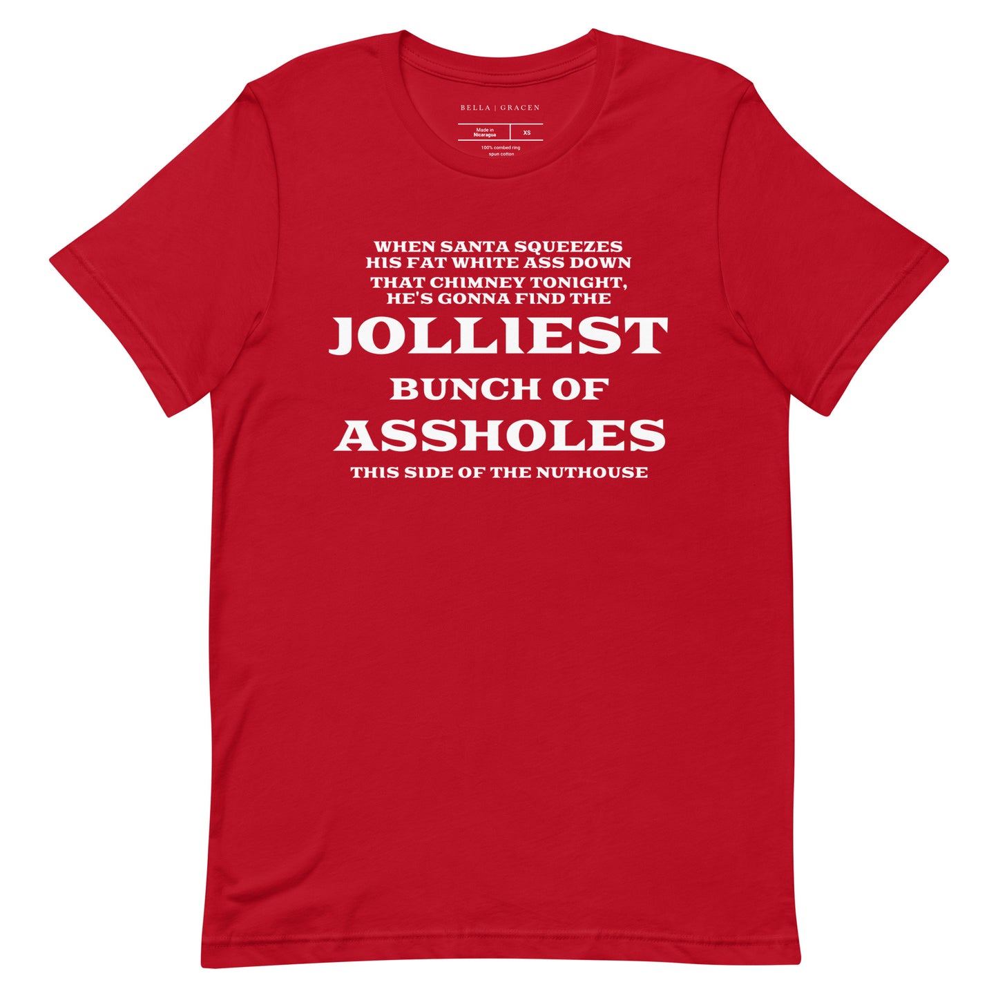 Jolliest Aholes T-Shirt Red